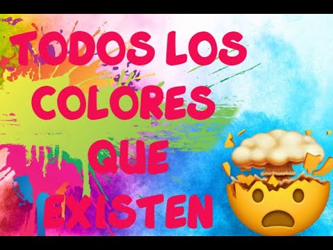 cuáles son los colores que existen