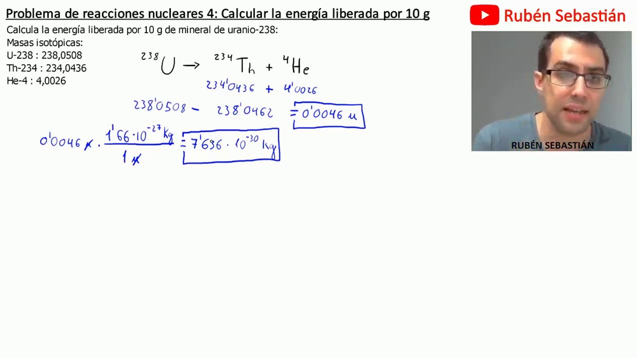 cuantas calorias tiene 1 gramo de uranio