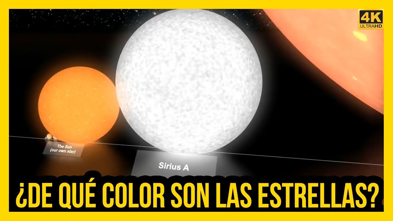 de qué color son las estrellas