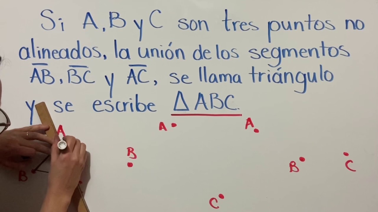 definición notación y clasificación de triángulos