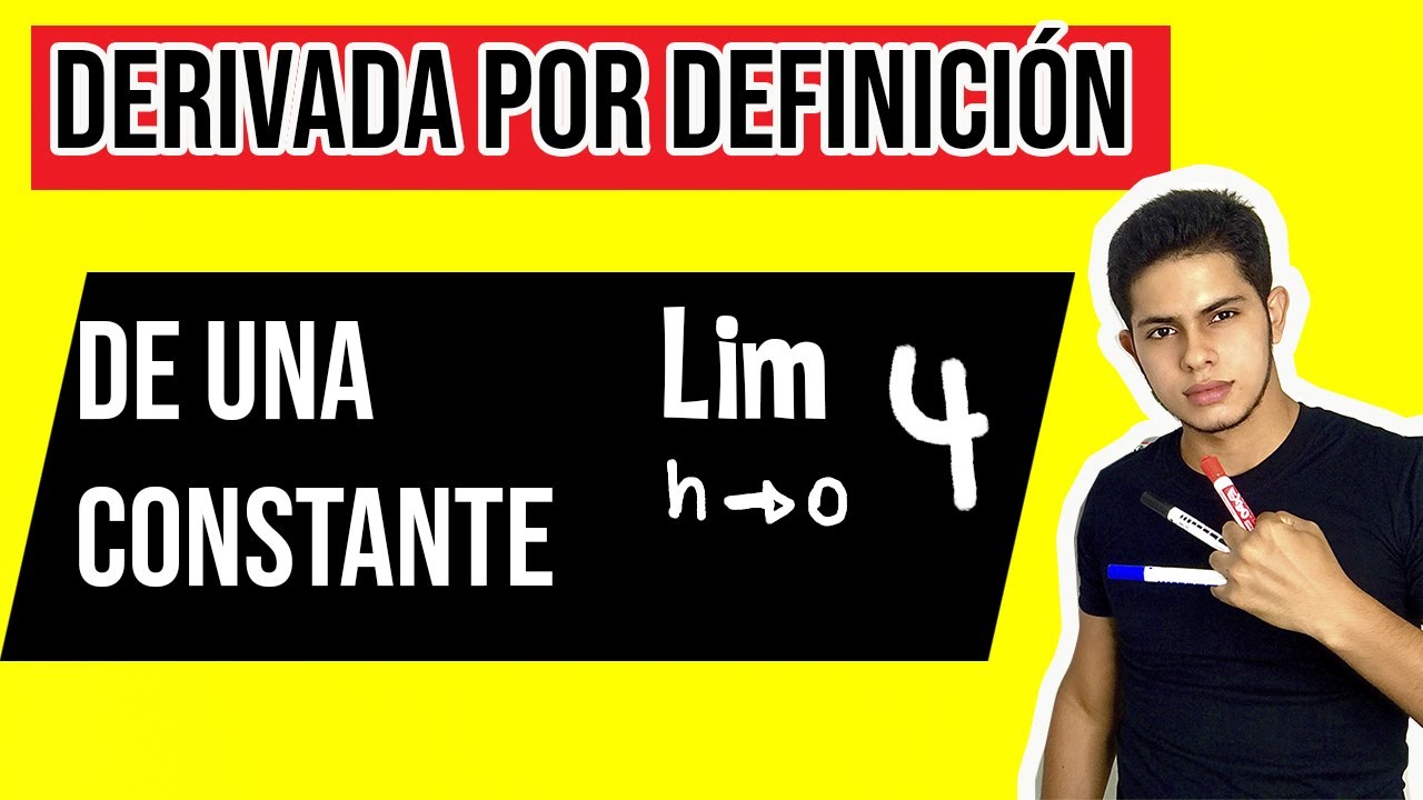 derivada de una constante por definicion