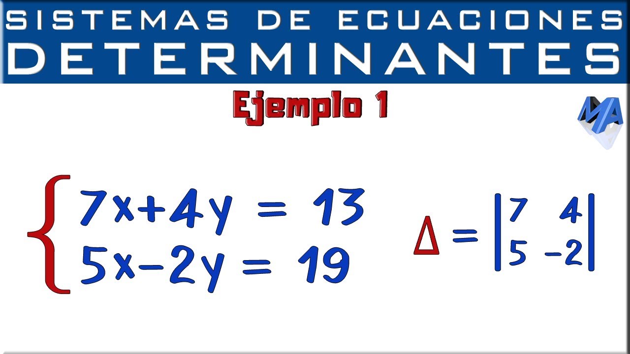 determinantes y sistemas de ecuaciones lineales