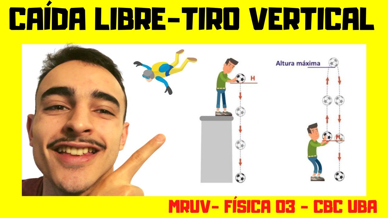 diferencia entre tiro vertical y caida libre