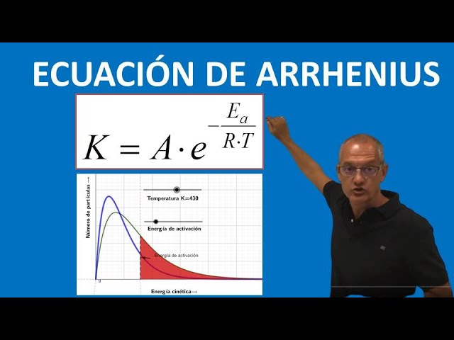 ecuacion de arrhenius velocidad de reaccion