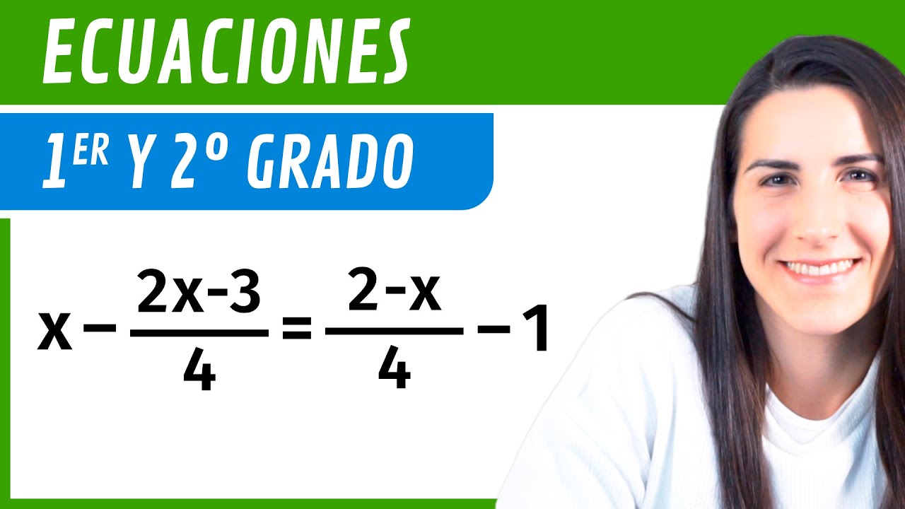 ecuaciones de primer segundo y tercer grado
