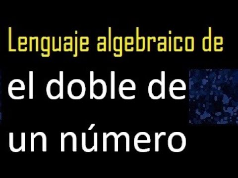 el doble de x menos 26