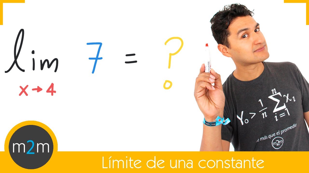el limite de una constante es igual a