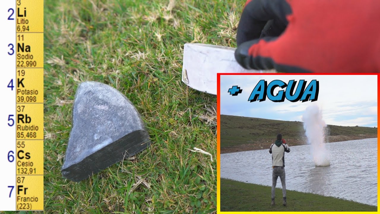 el litio sodio y potasio son metales