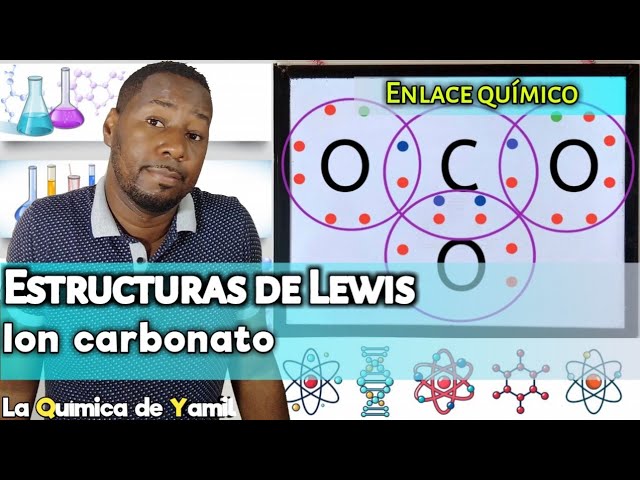 estructura de lewis del carbonato de calcio