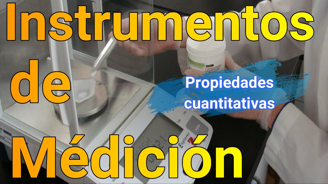 función de los instrumentos de medición
