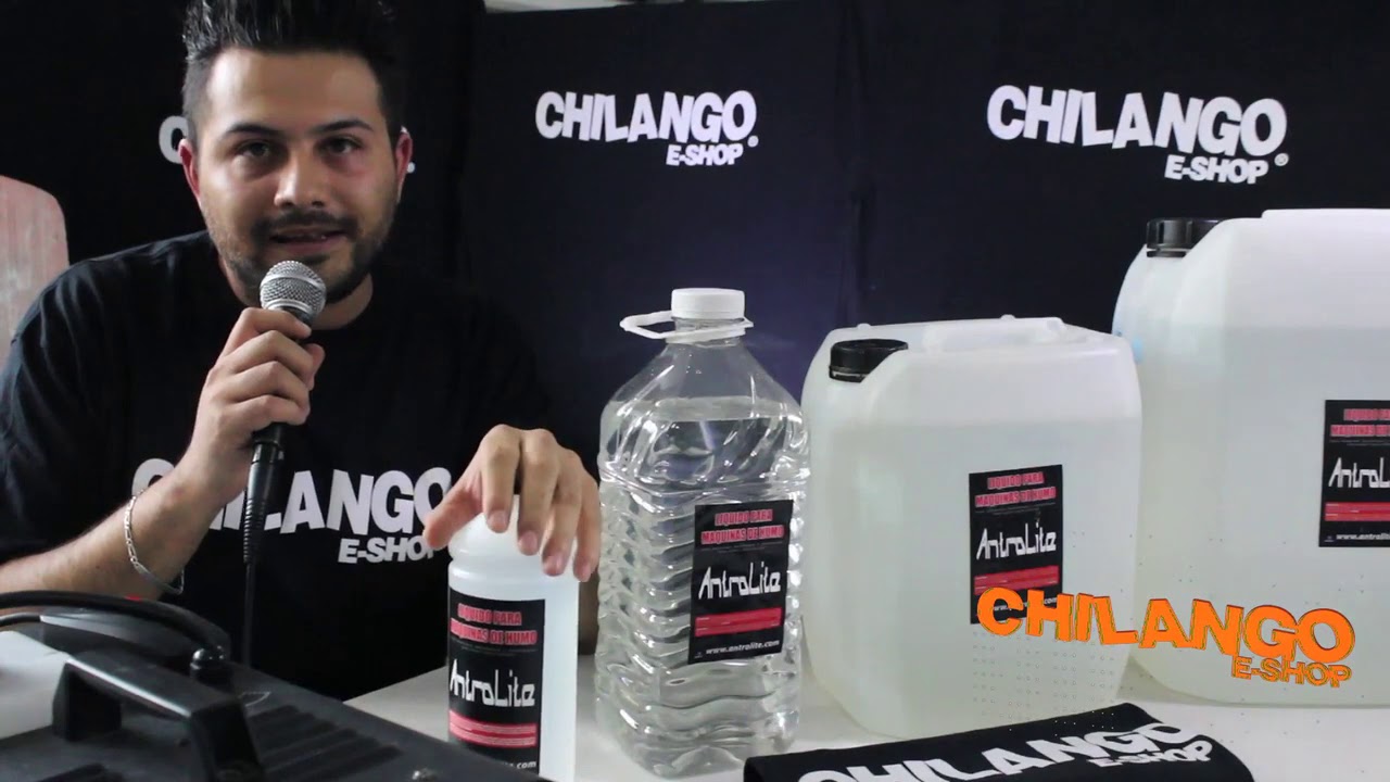 liquido para maquina de humo bajo