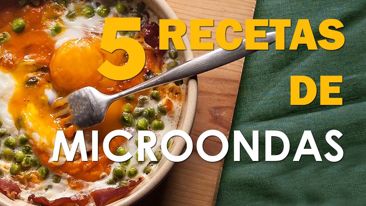 lo primero que se cocinar con microondas