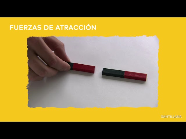 materiales que ejercen fuerzas de atracción o repulsión