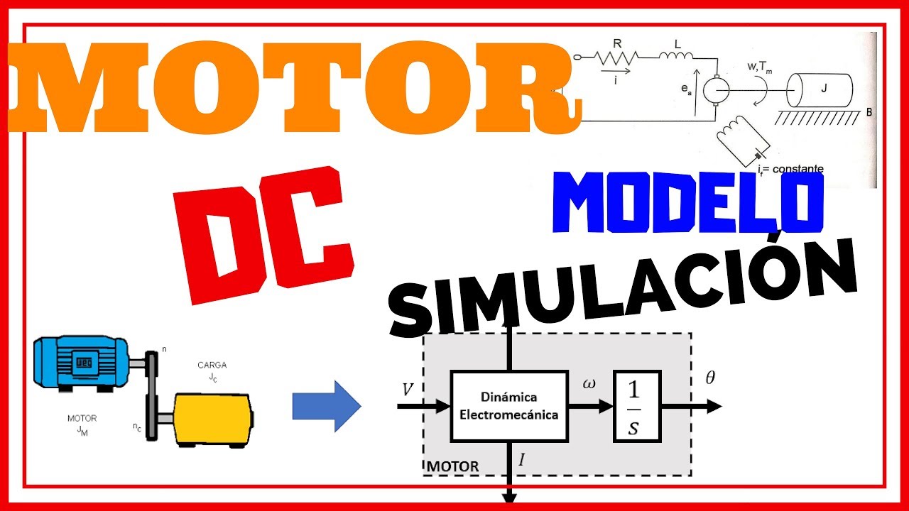 modelo matematico de un motor de corriente directa