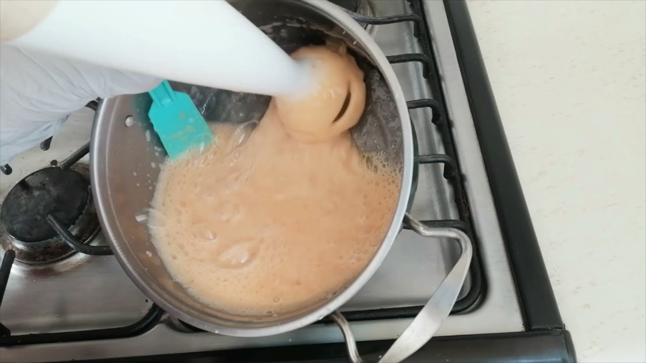 porque no endurece el jabón casero