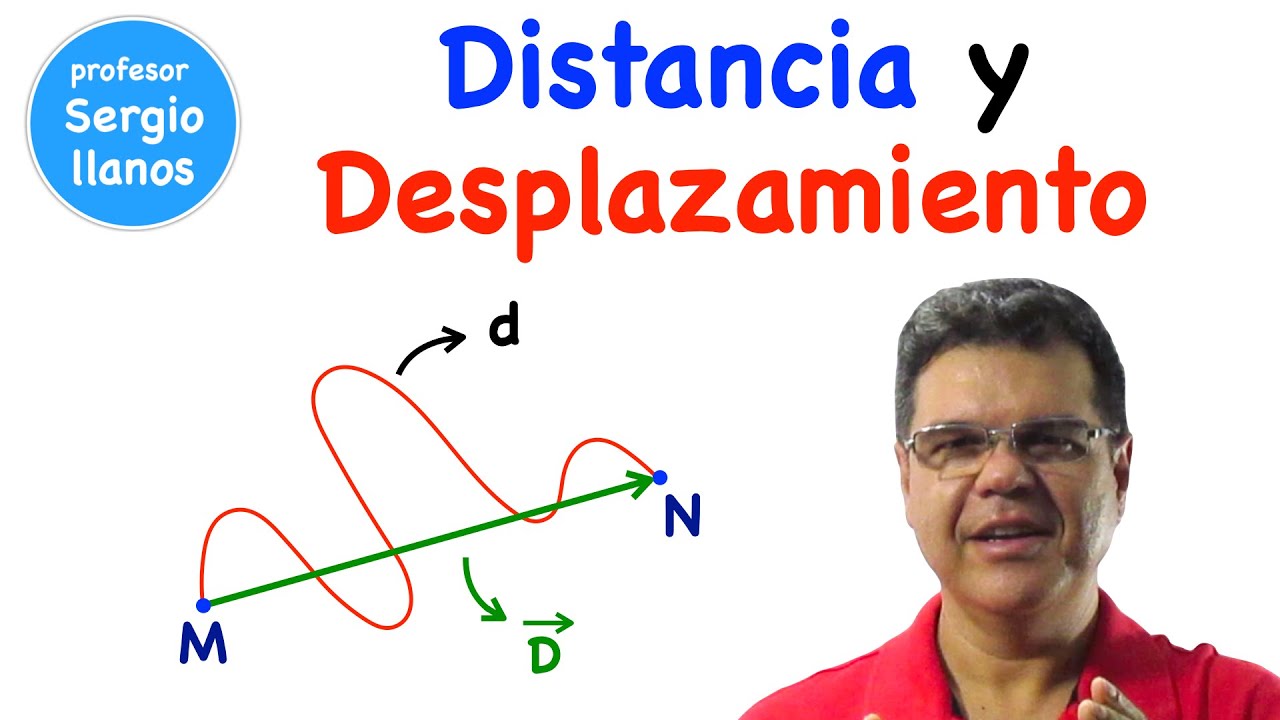 que diferencia existe entre distancia y desplazamiento