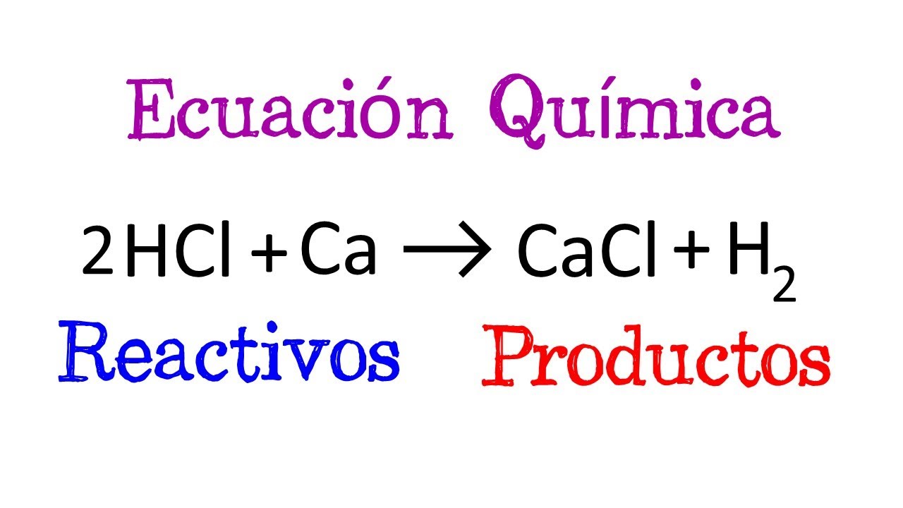 que diferencia hay entre reactivos y productos