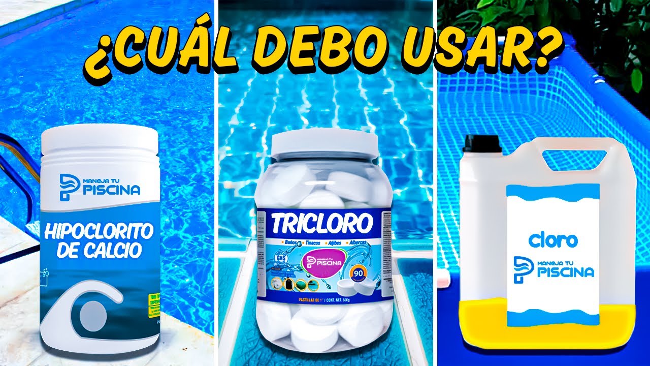 que hace el cloro en la piscina
