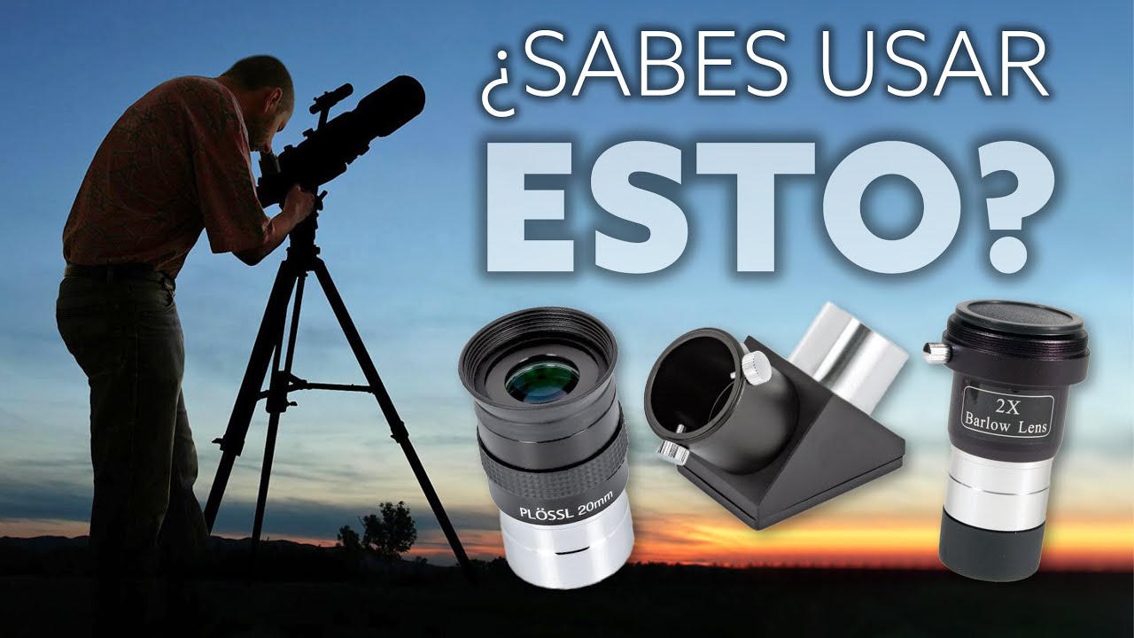 que tipo de lente tiene un telescopio