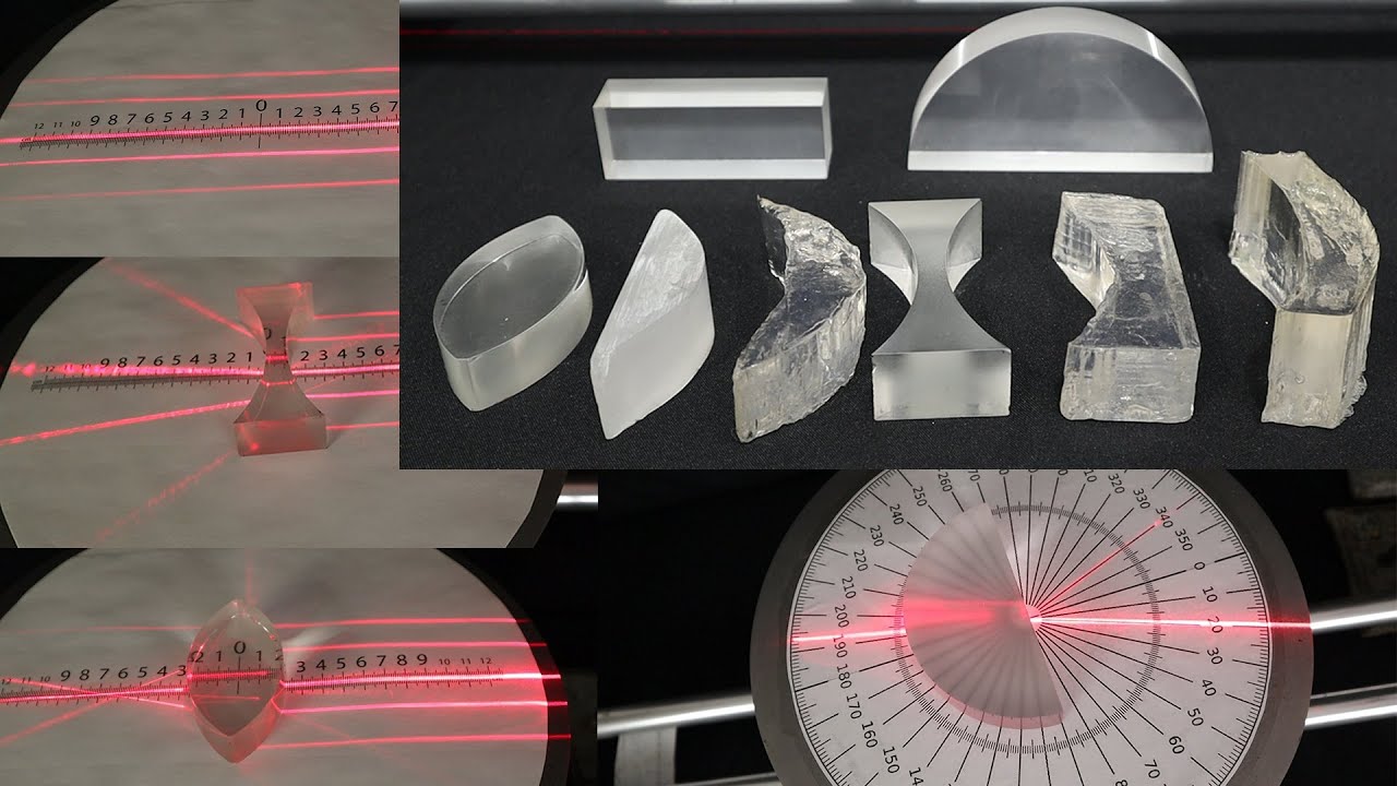 son instrumentos que funcionan con lentes