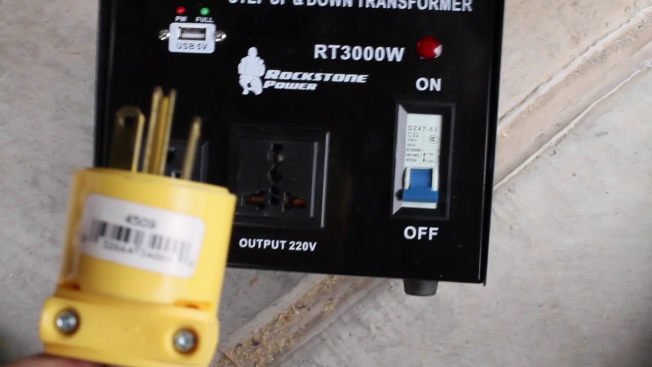 transformador 220 a 110 de 5000 watts