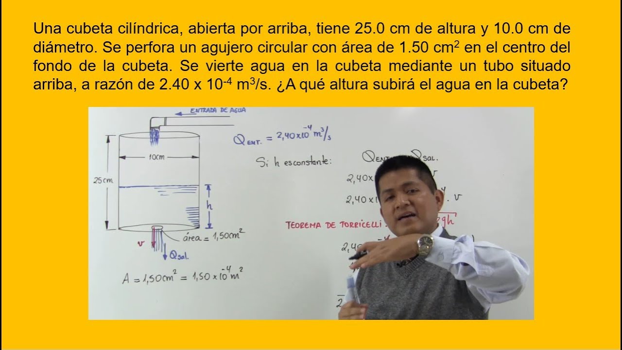 un deposito cilindrico abierto por su parte superior